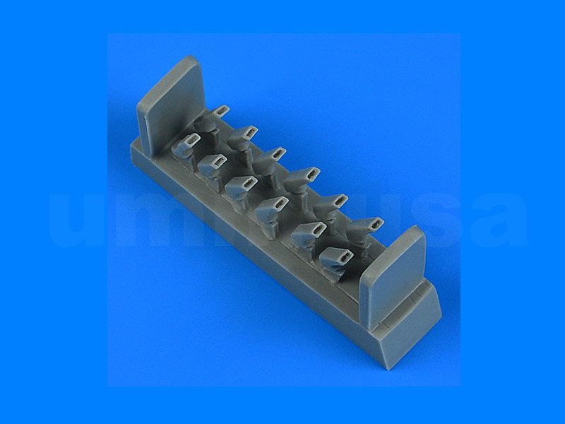 QB48942 Messerschmitt Bf 109E exhaust 1/48